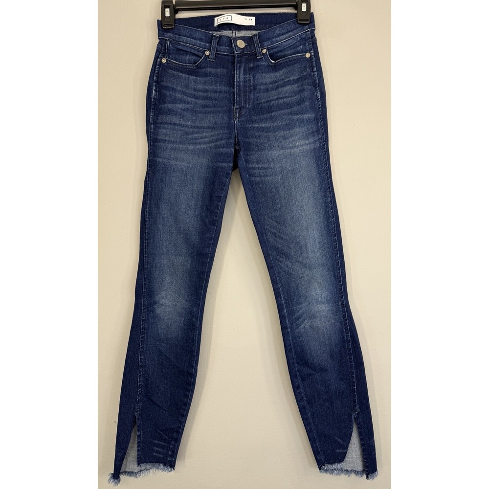 AYR The Skinny Split Jean Women's 24 Split Hem Stretch Denim